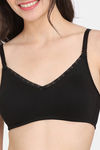 Rosaline Double Layered Non Wired 3/4Th Coverage T-Shirt Bra - Tape Shoe — thumbnail 4